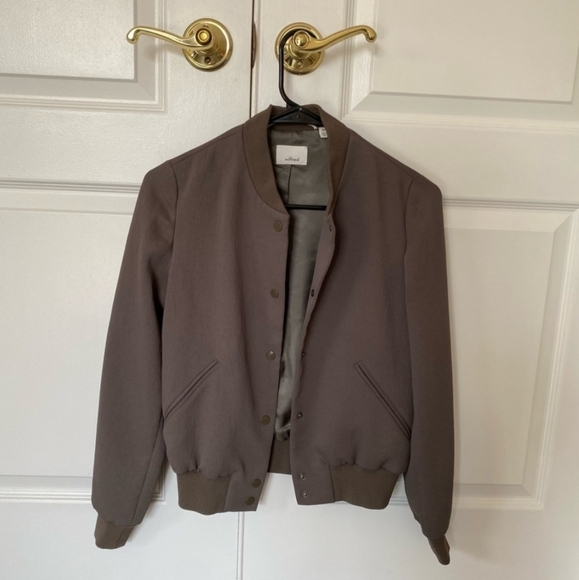 Aritzia Wilfred Poussin Bomber Jacket size XXS - Picture 2 of 4